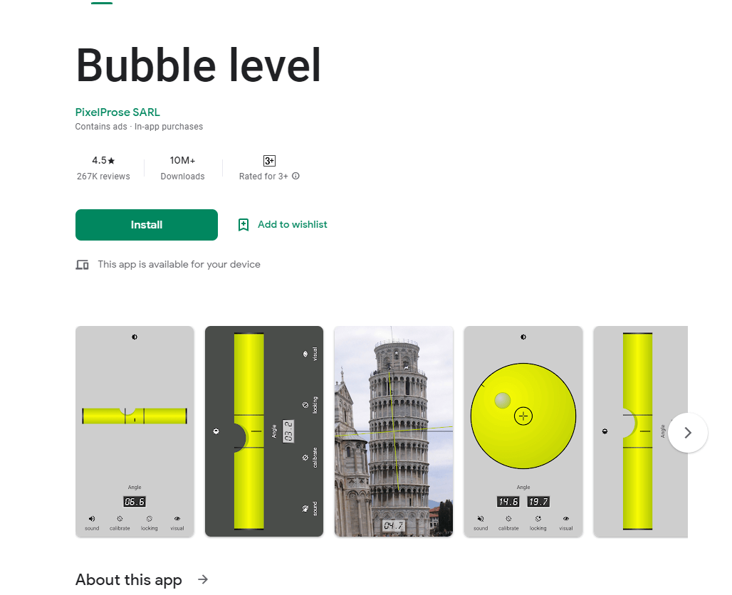 Bubble Level