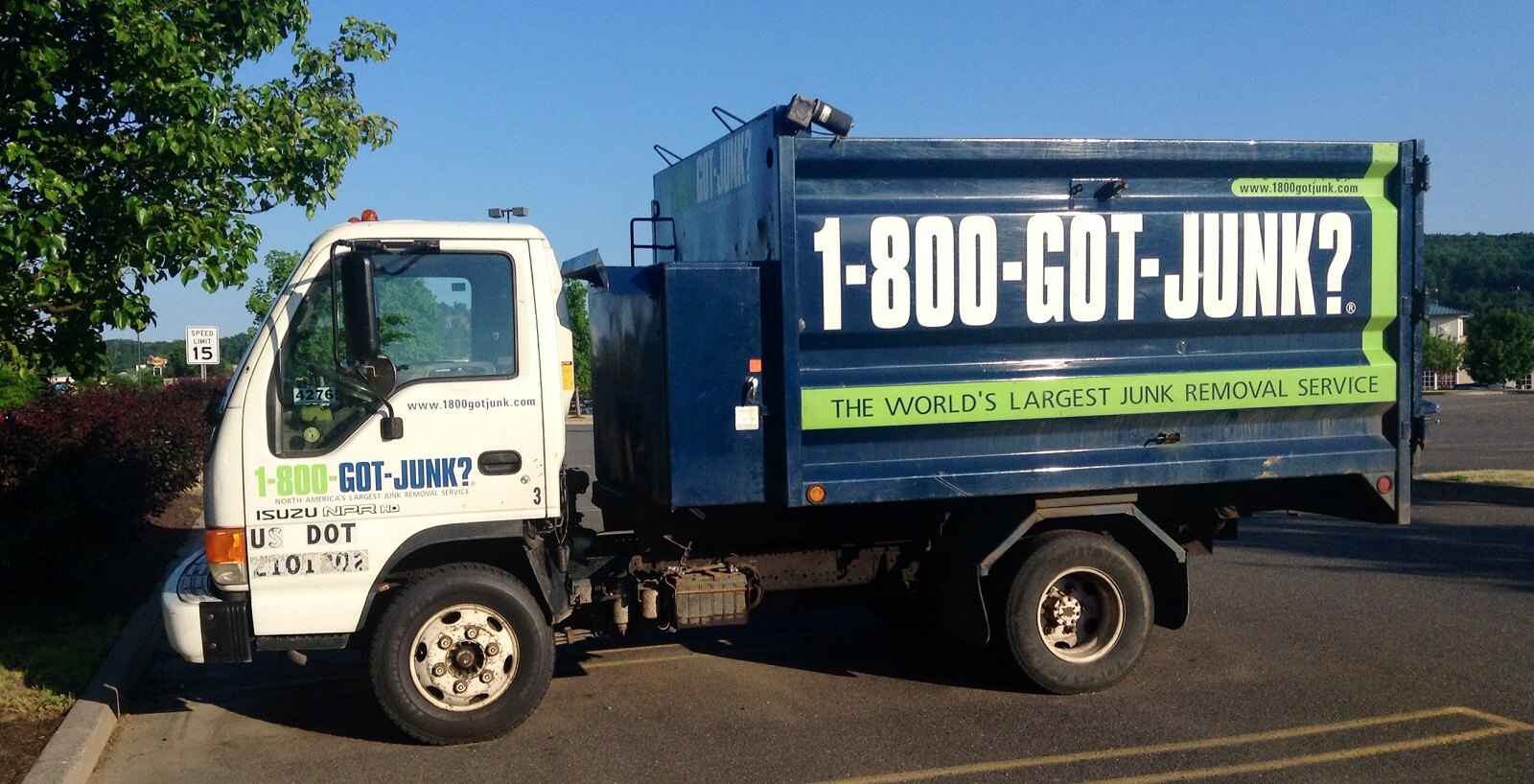 Trucks Painting For Junk Removal Business