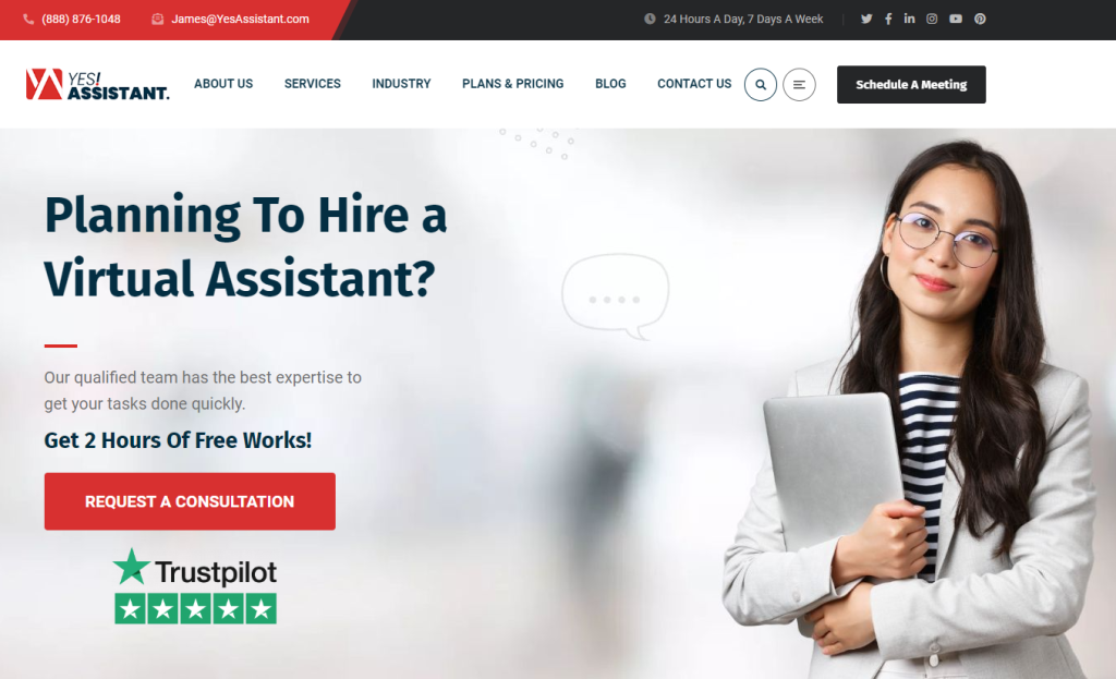 Yesassistant virtual services provider