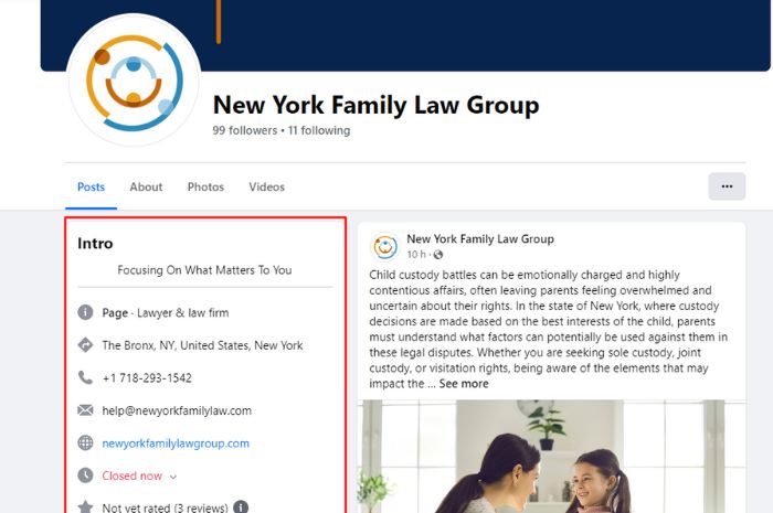 Social Media Platforms for family law lead generation