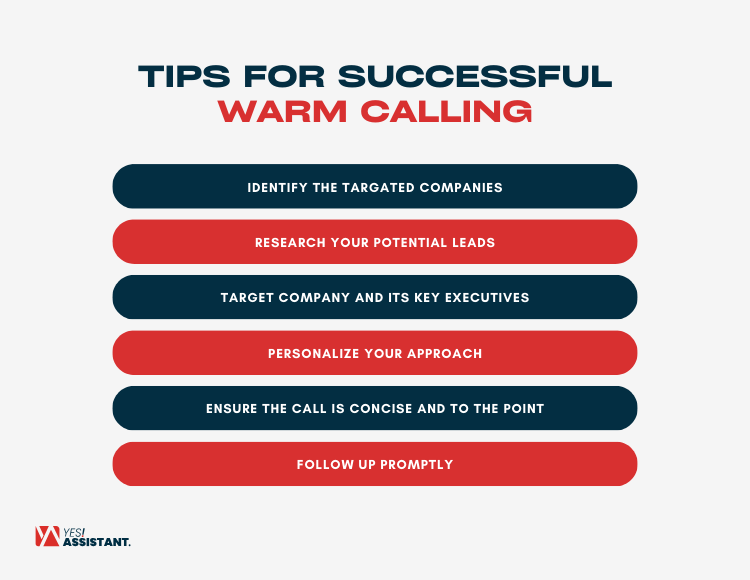 Tips For Successful Warm Calling