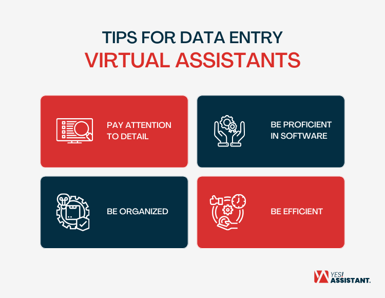 Tips for Data Entry Virtual Assistants
