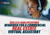 Skills & Qualifications Required for a Commercial Real Estate Virtual Assistant