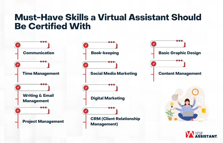 Must-Have Skills a Virtual Assistant Should Be Certified With