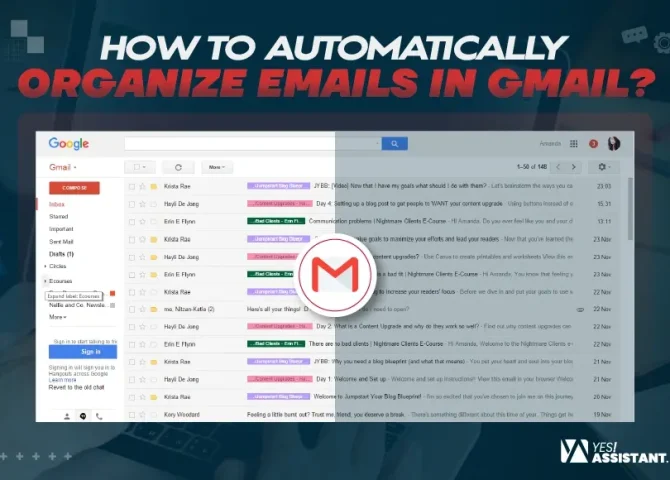 How to Automatically Organize Emails in Gmail