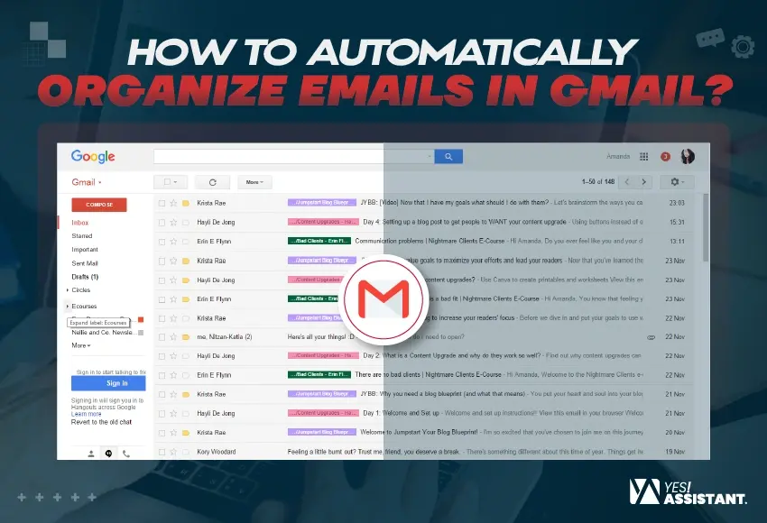 How to Automatically Organize Emails in Gmail