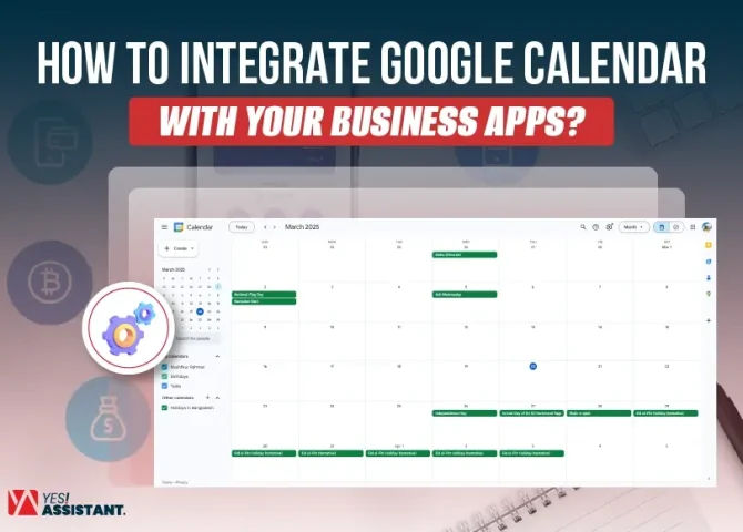 How to integrate Google Calendar with your business apps