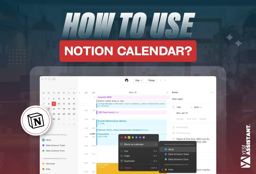 How to use Notion Calendar