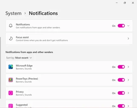 Enable Event Notifications