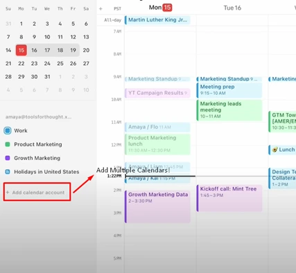 Connect Your Calendars