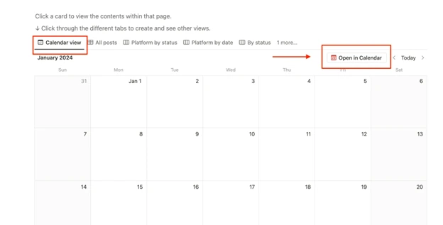Add Notion Databases