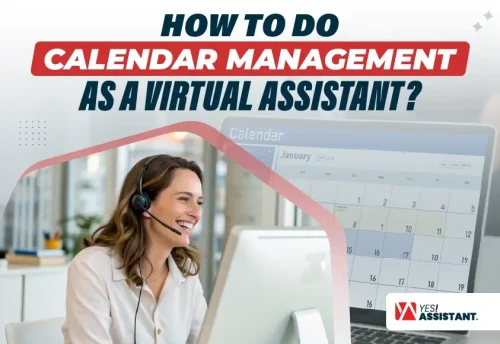 how to do calendar management as a virtual assistant