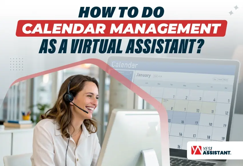 how to do calendar management as a virtual assistant