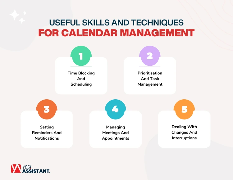 Useful Skills and Techniques For Calendar Management