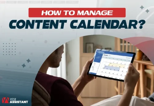 how to manage content calendar