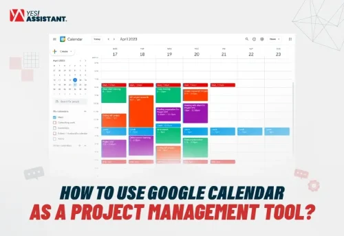 how to use google calendar as a project management tool