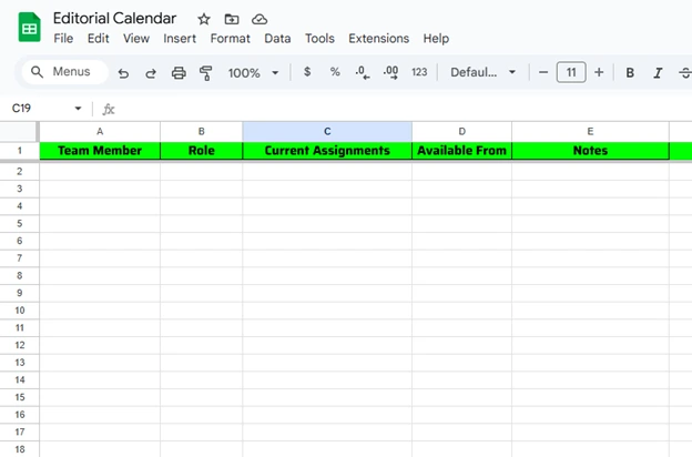 Assigning Tasks & Responsibilities