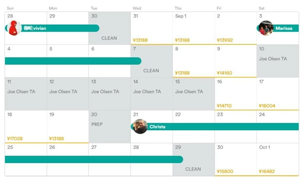 Click on Edit and choose Block dates to prevent bookings