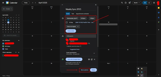 Customize Events for Better Time Zone Clarity