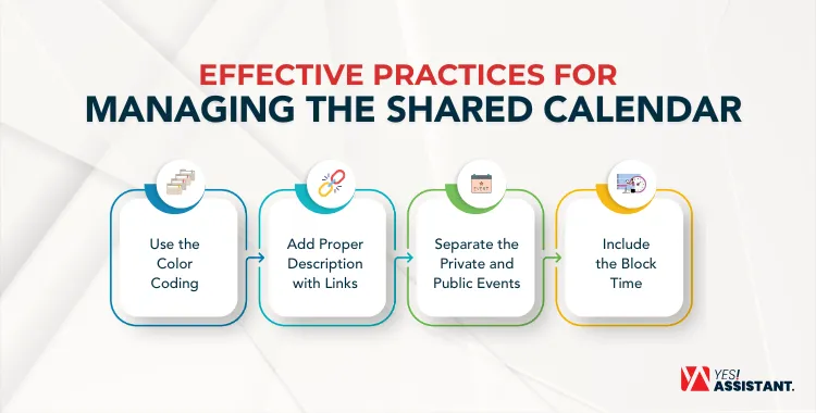 Effective Practices for Managing the Shared Calendar