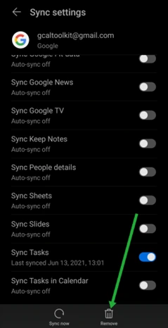 Force Syncing In Android