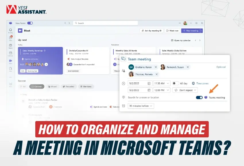 How to Organize and Manage a Meeting in Microsoft Teams