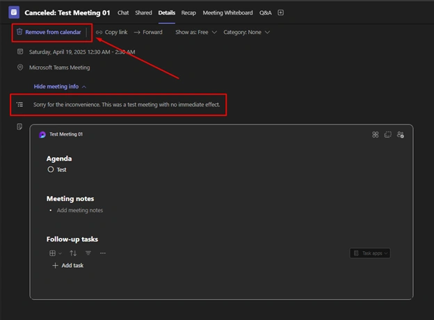 Managing Notifications and Reminders After Deletion