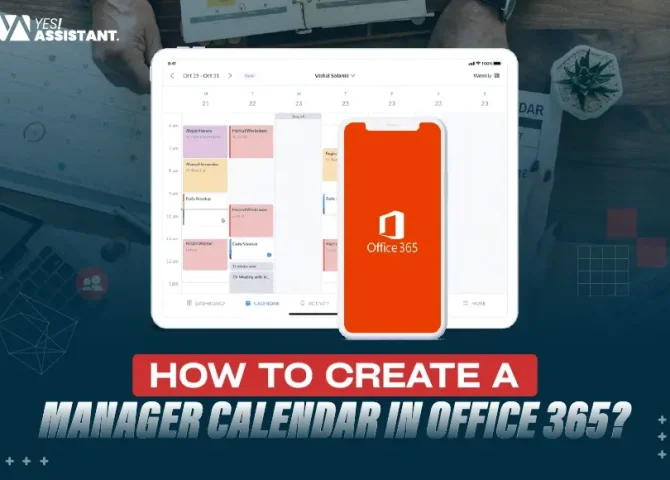 how to create a manager calendar in office 365