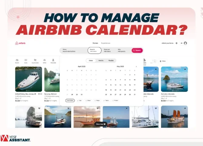 how to manage airbnb calendar