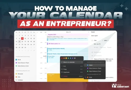 how to manage your calendar as an entrepreneur
