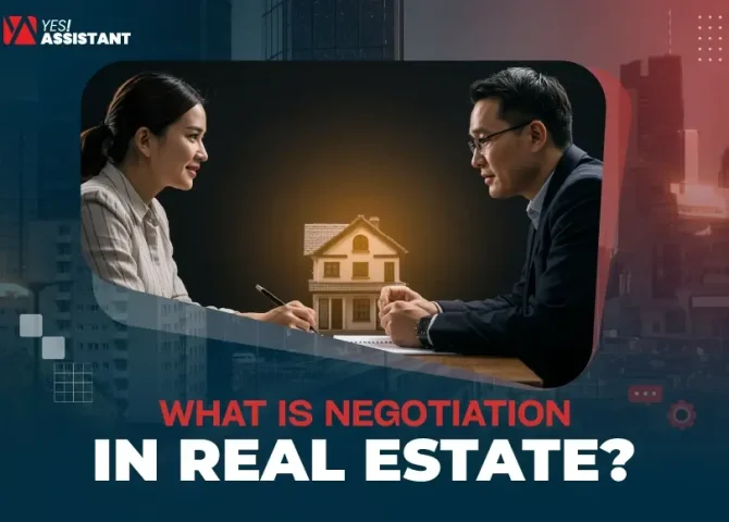 What is negotiation in real estate