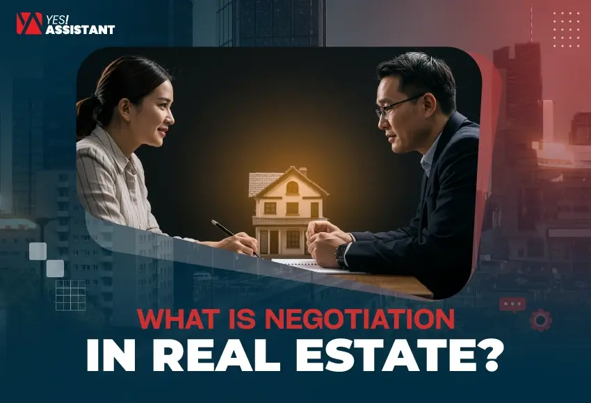 What is negotiation in real estate