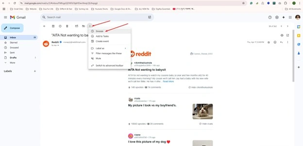 Open Email Method