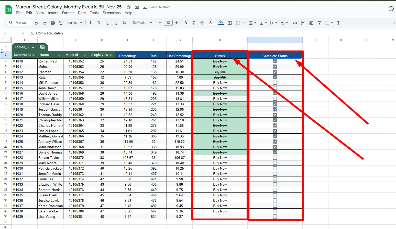 Checkbox validation to finalize your order completion