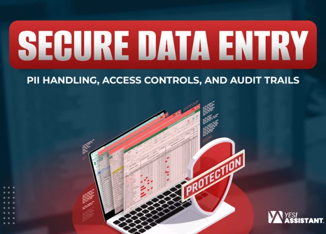 Secure Data Entry PII Handling, Access Controls, and Audit Trails