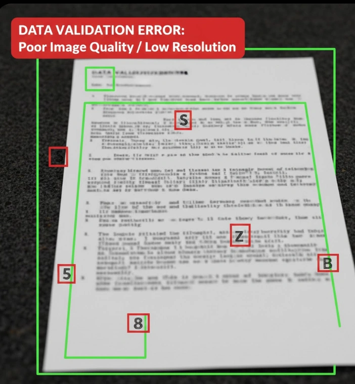 The Causes Of OCR Errors