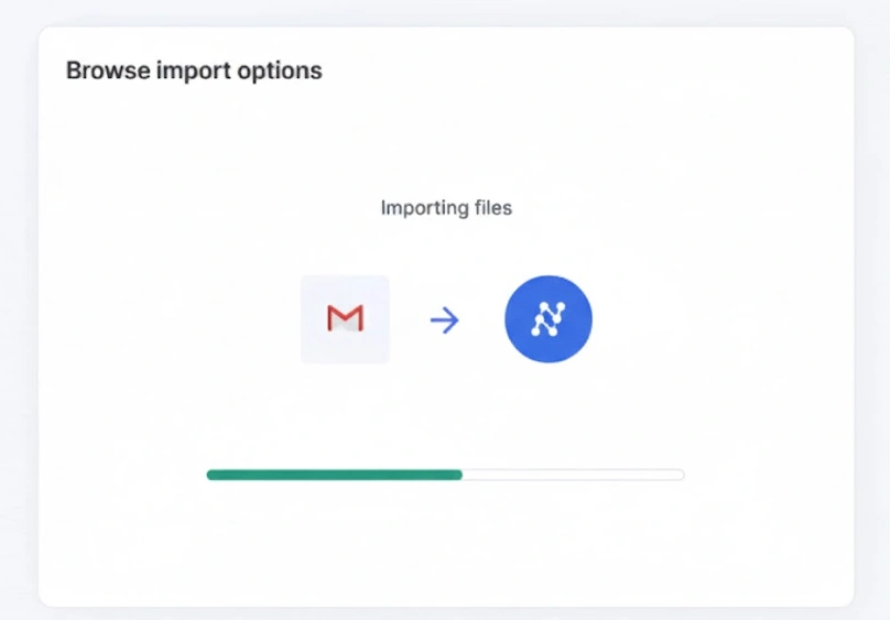 Uploading collected data for extraction