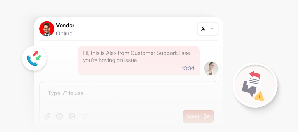 Vendor Communication & Issue Resolution