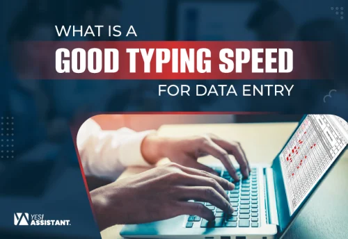 what is a good typing speed for data entry