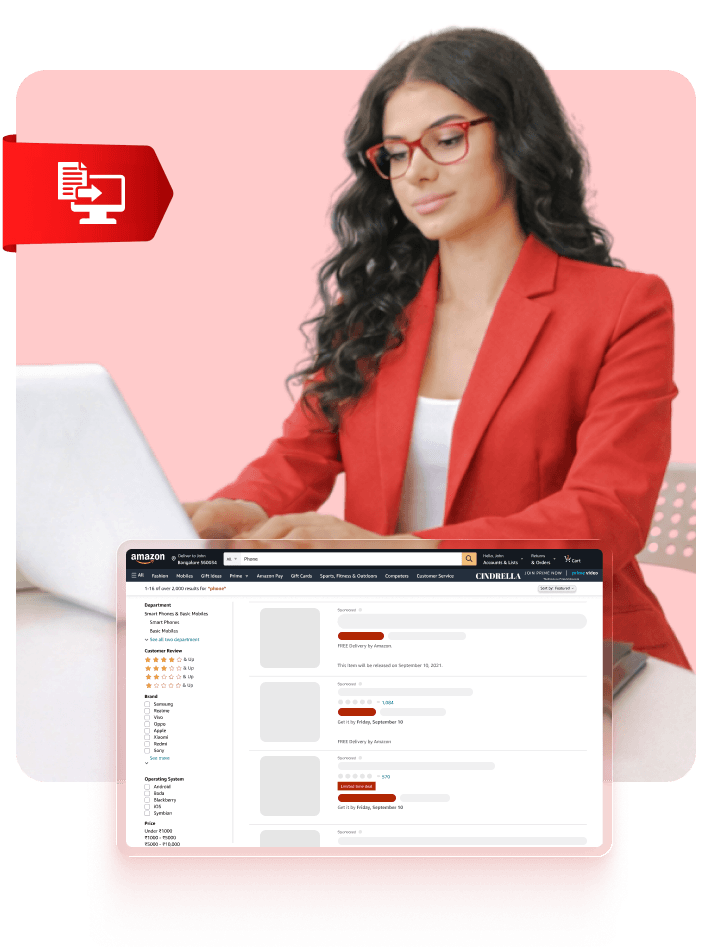 Amazon Product Data Entry Services