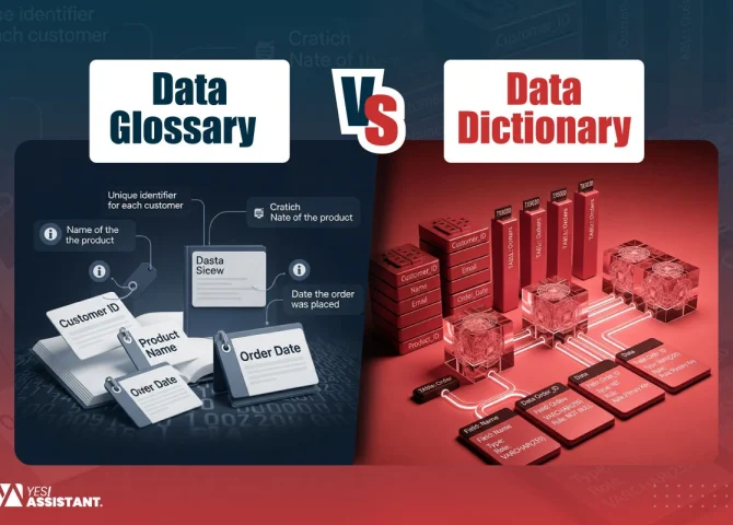 Data Glossary vs Data Dictionary