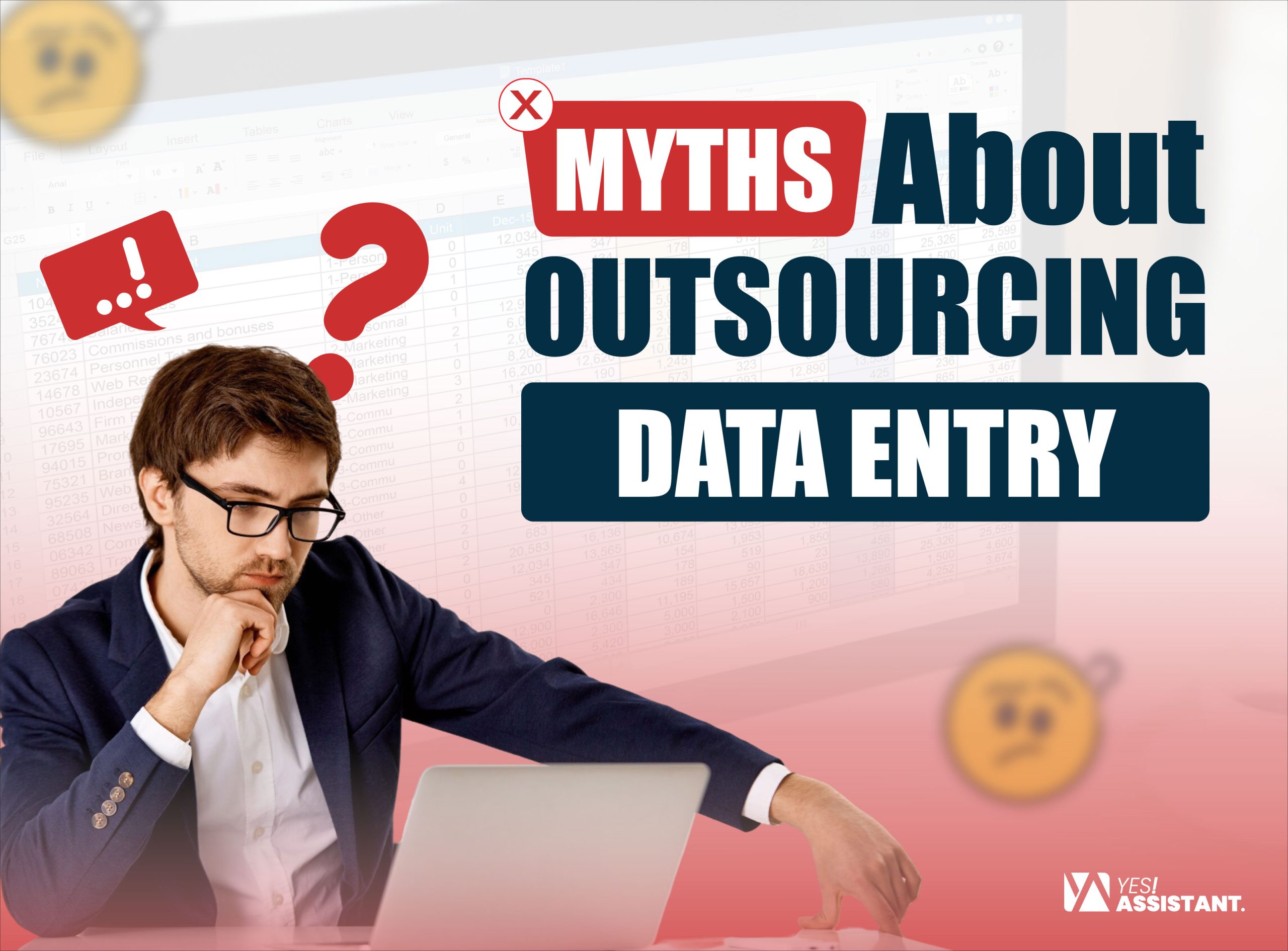 Myths About Outsourcing Data Entry – Facts vs Reality