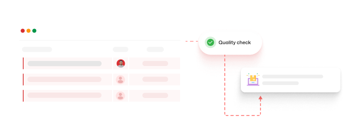 Structuring, Quality Checks & Delivery