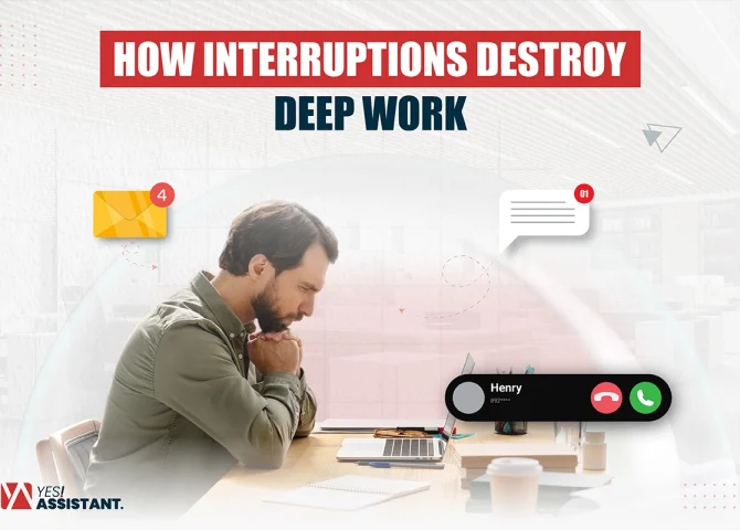 How Interruptions Destroy Deep Work