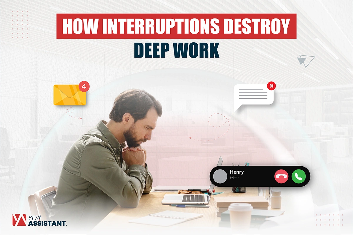 How Interruptions Destroy Deep Work That Kills Productivity