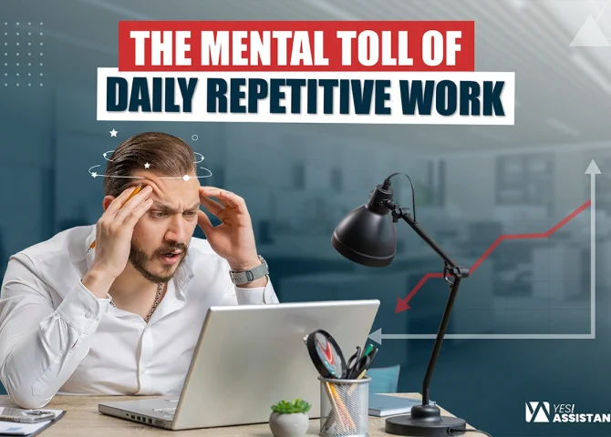 The Mental Toll of Daily Repetitive Work
