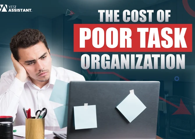 The cost of poor task organization