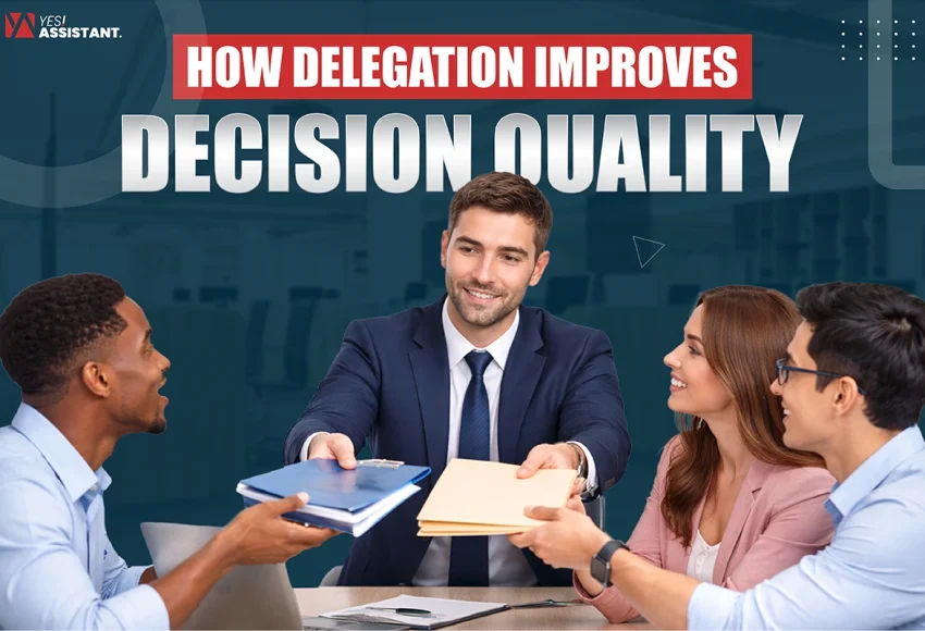 How Delegation Improves Decision Quality
