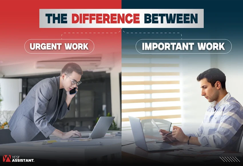 The Difference Between Urgent And Important Work