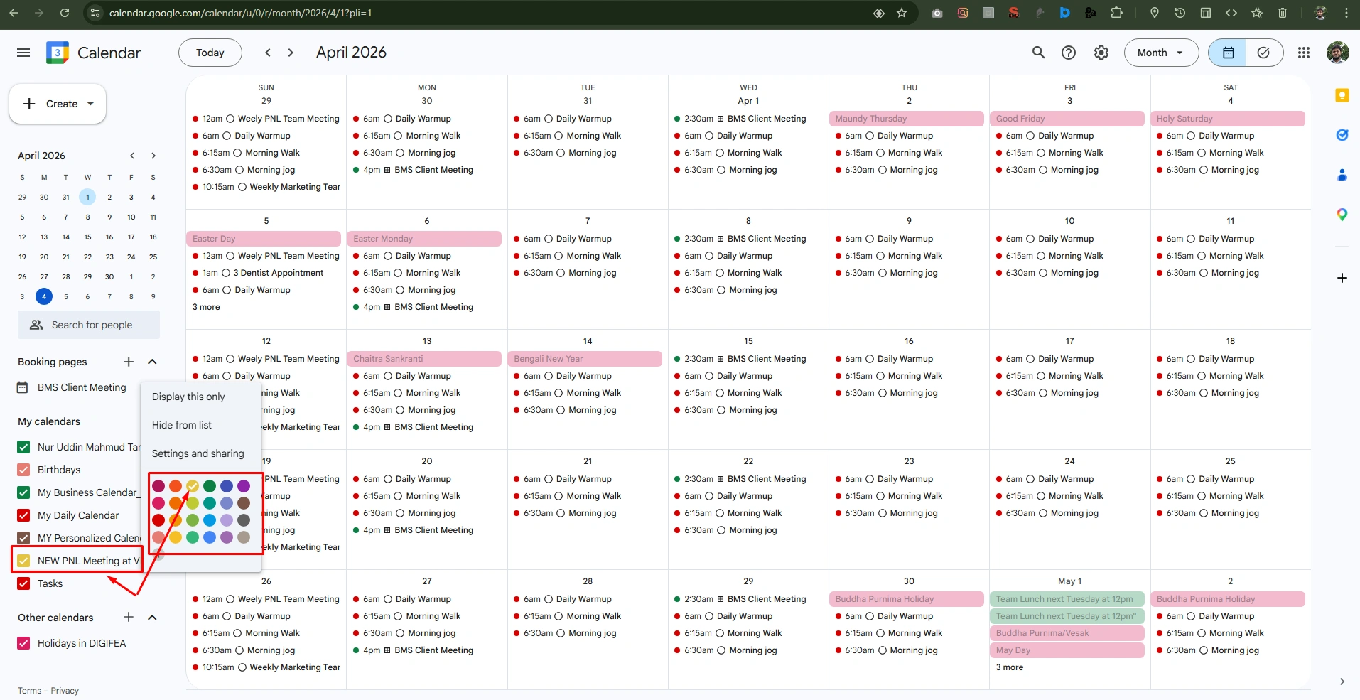 Color-Coding 5